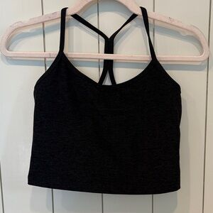 Beyond Yoga Black Strappy Crop Top